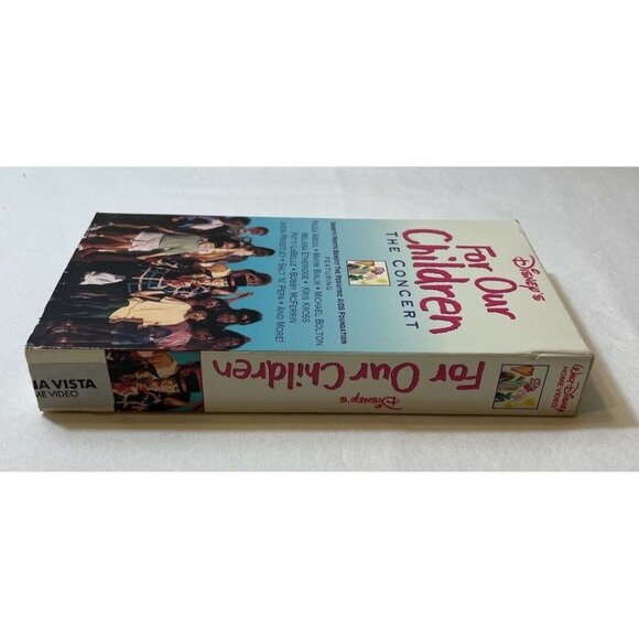 For Our Children: The Concert (VHS, 1993)  Paula Abdul - Please Read - Picture 11 of 12